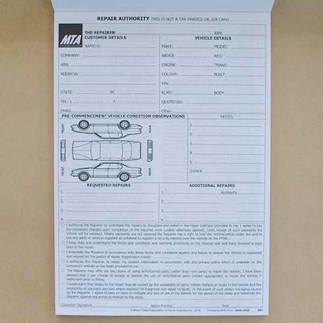 S82 - Repair Authority